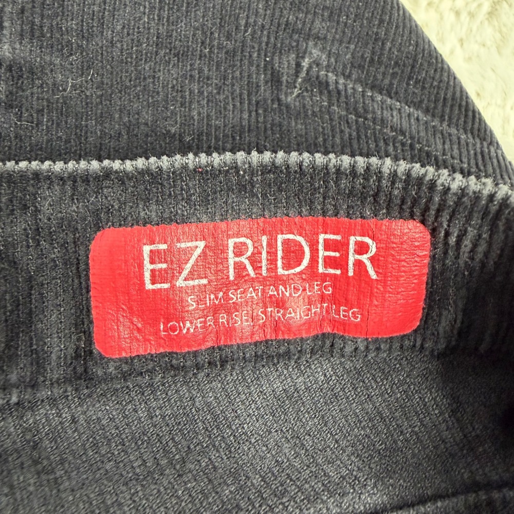Ezekiel EZ Rider Mens Black Corduroy Cut-Off Shorts Size 34 Slim Fit‎ 90s Y2K - Picture 5 of 10